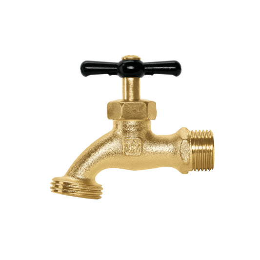 Llave p/manguera, de zamac, 110gr, 1/2', BASIC Caja con 12, 49979