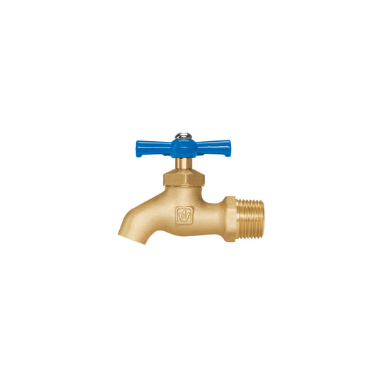 Llave de nariz de latón, 135 g, entrada 1/2', Foset Caja con 6, 49090