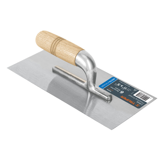 Llana 11' canto recto, 6 remaches, mgo madera, Truper Caja con 6, 15406