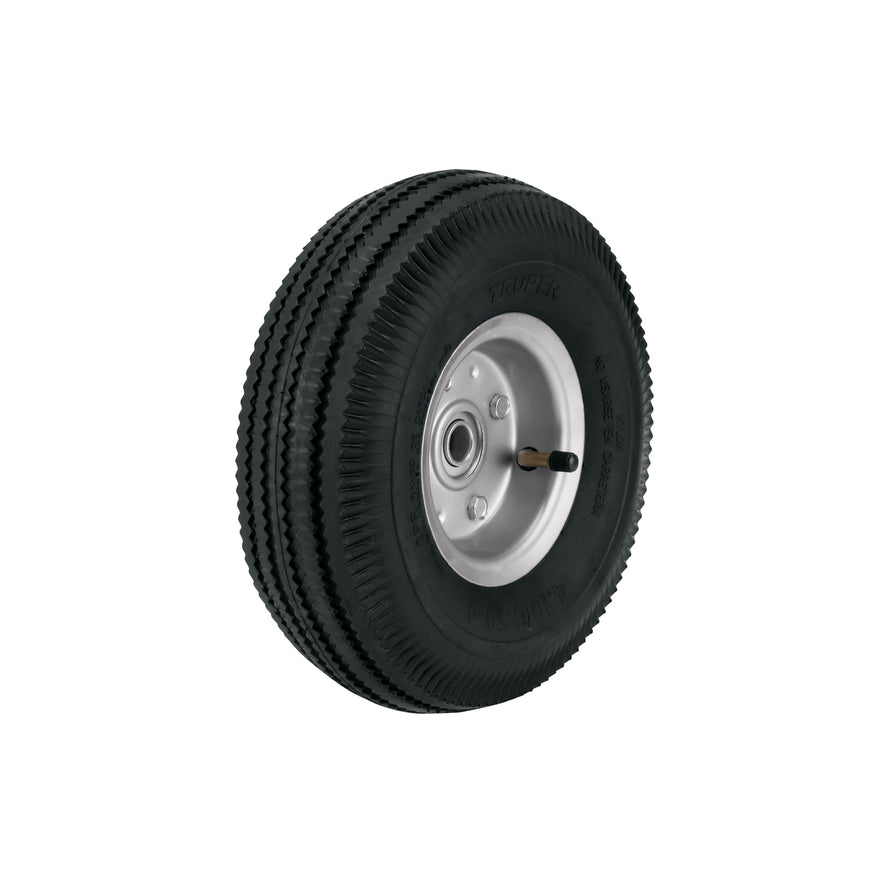 Rueda neumática 10' para eje lateral, Truper Caja con 2, 45902