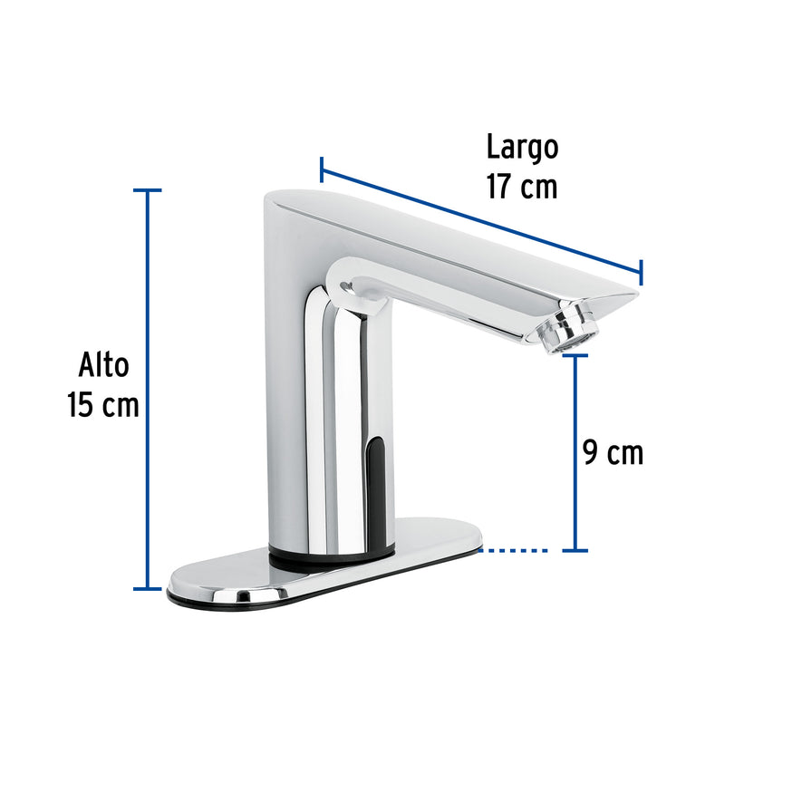 Llave con sensor para lavabo, Foset, 49194