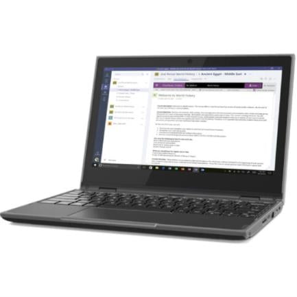 Laptop Lenovo 300e Chromebook 11.6" Intel Celeron N4120 Disco duro 64 GB Ram 4 GB Windows 10 Home, 81M90093LM