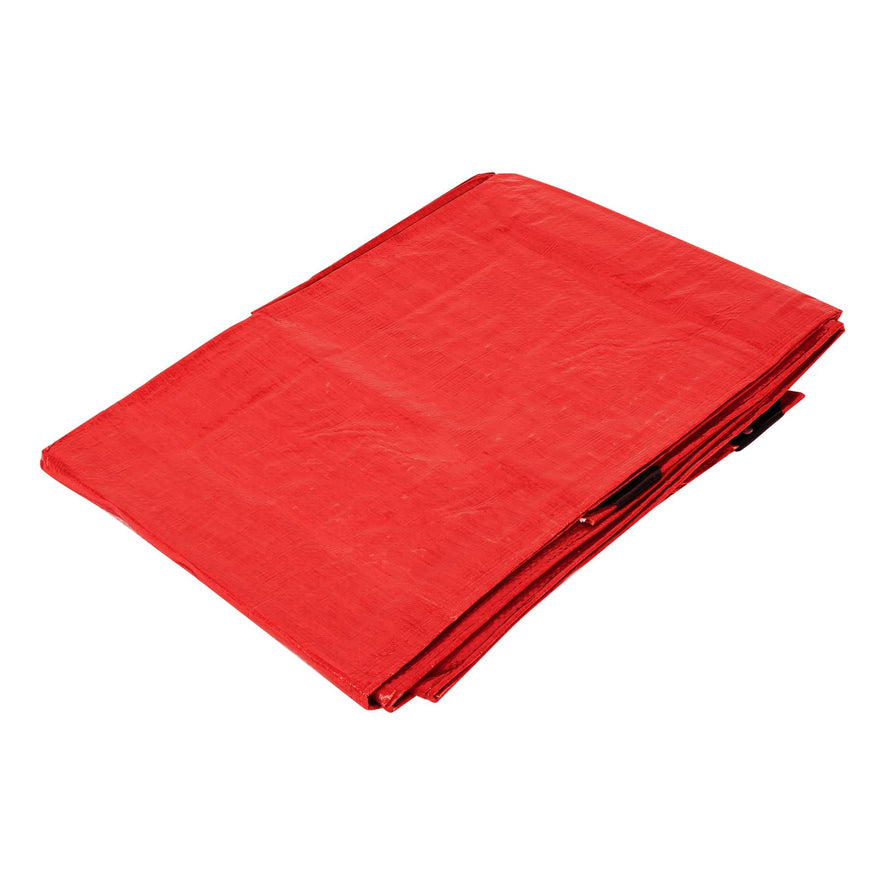 Lona 3 x 3 m, roja, Pretul Caja con 4, 23764