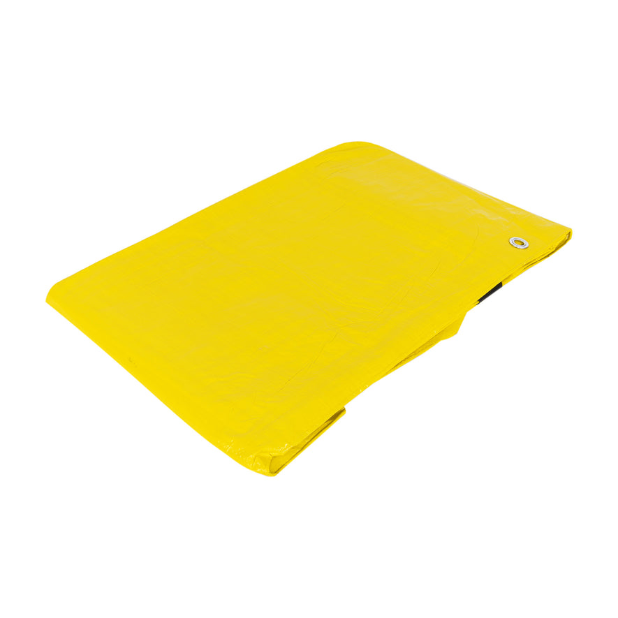 Lona 4 x 4 m, amarilla, Pretul Caja con 2, 26159