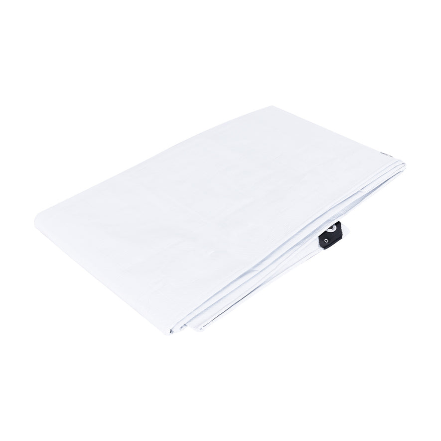 Lona 4 x 4 m, blanca, Pretul Caja con 2, 26135