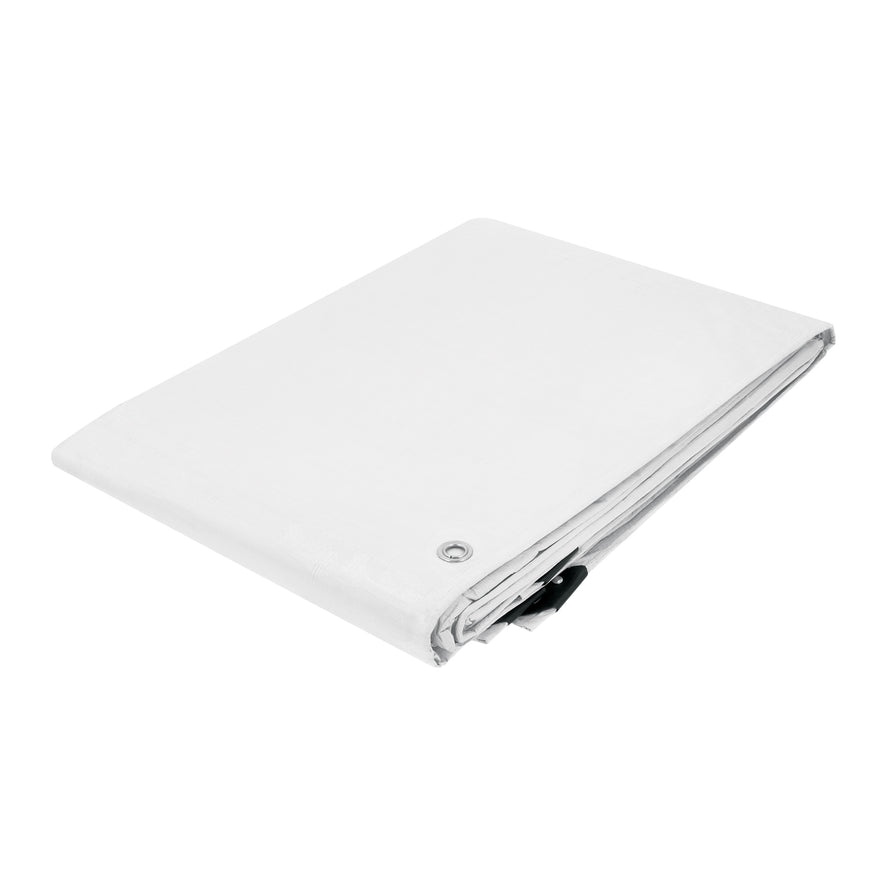 Lona 4 x 6 m, blanca, Pretul Caja con 2, 23774