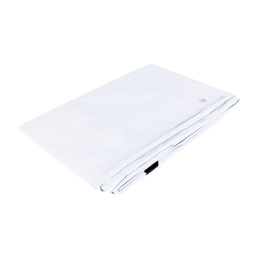 Lona 5 x 5 m, blanca, Pretul Caja con 2, 26140