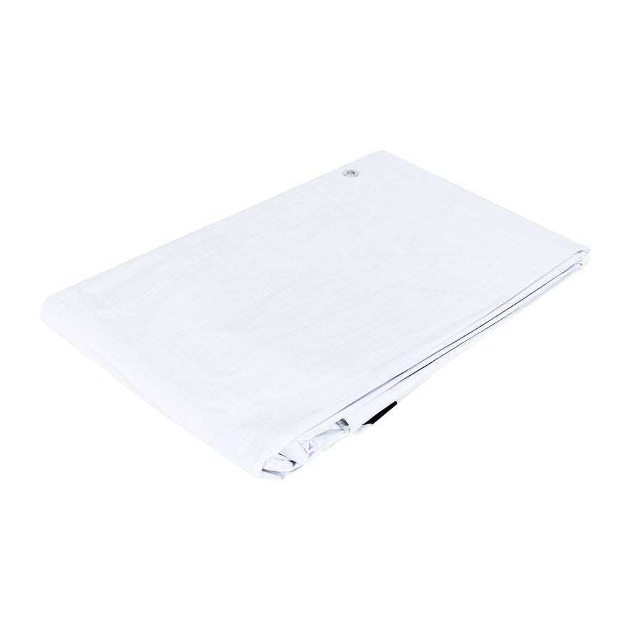 Lona 6 x 6 m, blanca, Pretul Caja con 2, 26137