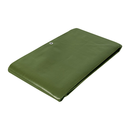 Lona uso rudo, verde olivo, 4 x 5 m, Truper Expert, 16375