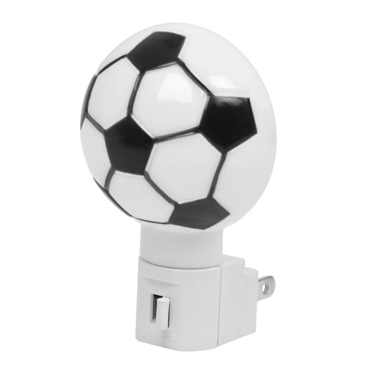 Luz de noche con lámpara E12, balón soccer, Volteck Caja con 6, 46133