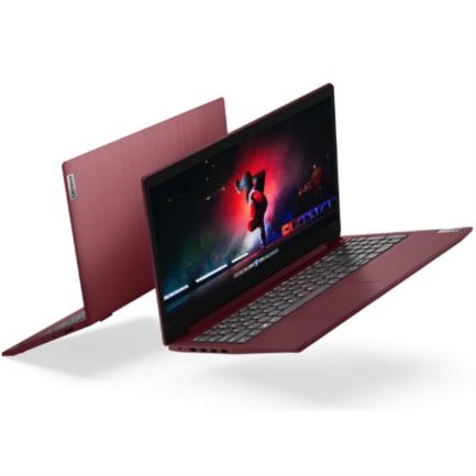 Laptop Lenovo Ideapad 3-15IML05 15.6" Intel Core i3 10110U Disco duro 1 TB Ram 4GB+4GB Windows 10 Home Color Rojo, 81WB00S3LM
