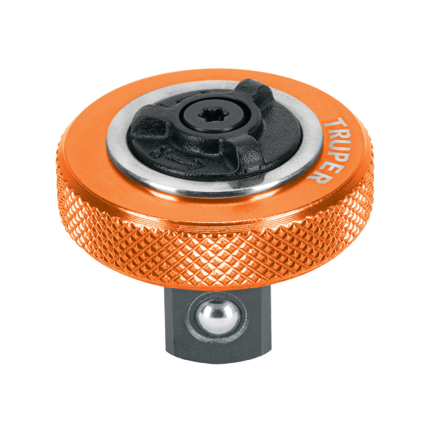 Matraca cuadro 1/2' tipo perilla, Truper Caja con 6, 13653