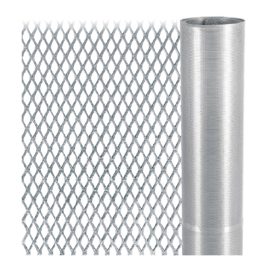 Rollo de 11 m x 0.92 m malla mosquitera de acero galvanizado, 46196