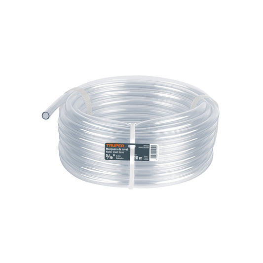 Manguera de Nivel, 5/16', rollo de 10m, TRUPER Caja con 5, 104053