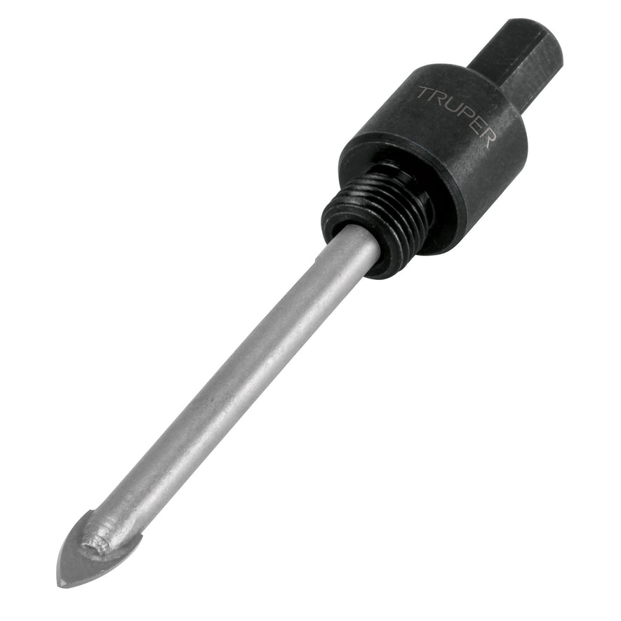 Mandril para brocasierra diamante con rosca 3/8', Truper Caja con 6, 101390