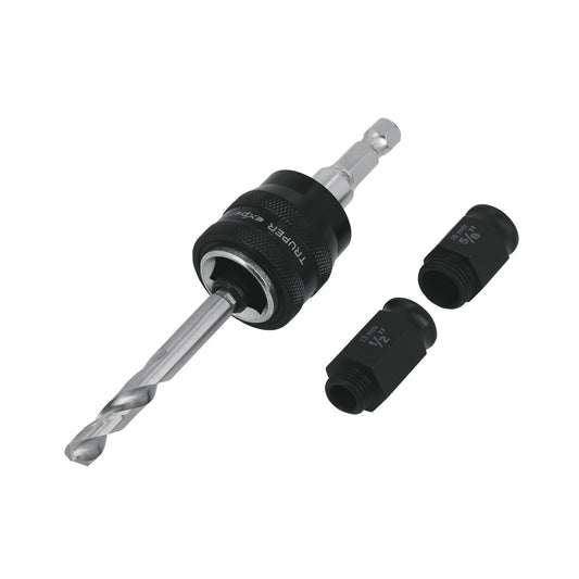 Mandril de cambio rápido con adaptadores y broca, Truper Caja con 6, 103390