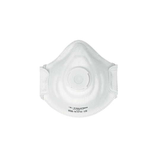 Respirador N95 con válvula para polvos y partículas, Truper Caja con 6, 19757