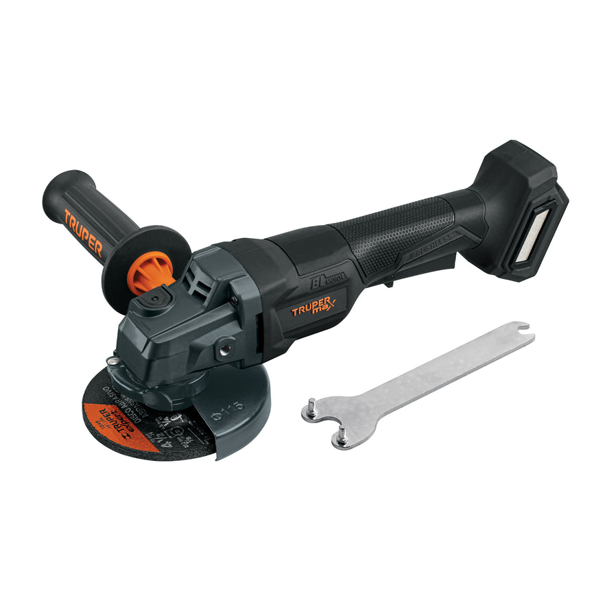 Esmeriladora 4-1/2' 20V, int. paleta, s/accesorios, MAX, 103640