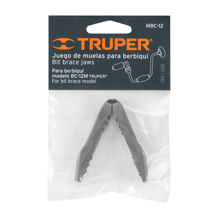 Juego de muelas para berbiquí 12', TRUPER, 10976