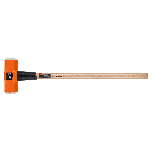 Marro octagonal 20 lb, mango de madera 36', Truper, 16516