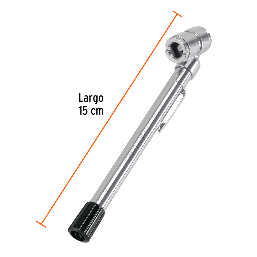 Calibrador de presión 120 psi cabeza doble, Truper Caja con 12, 19099