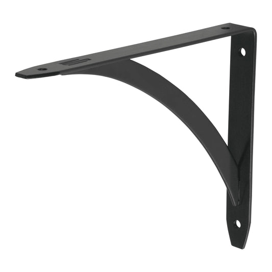 Ménsula reforzada negra 5 x 7' diseño barra, Fiero Caja con 10, 47698