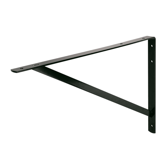 Ménsula de acero reforzada negra 13 x 20', Fiero Caja con 10, 44678