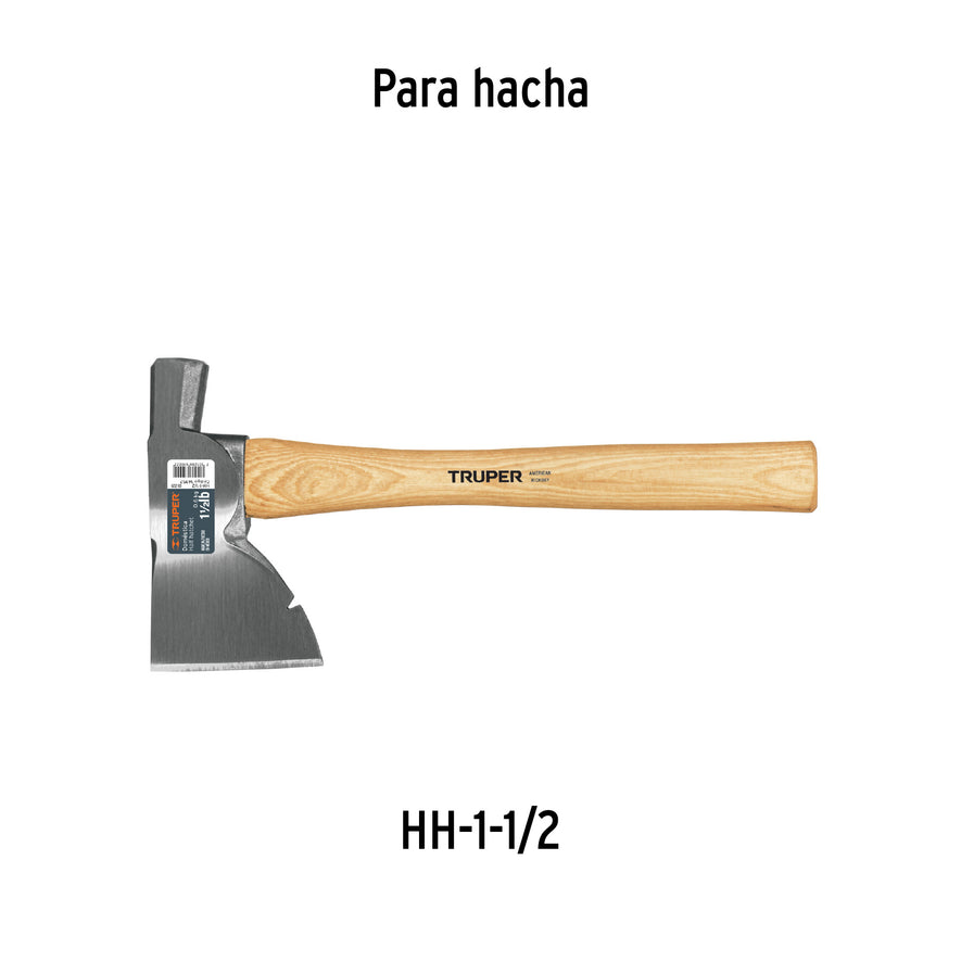 Mango de 14' para hacha doméstica 1-1/2 lb, Truper Caja con 6, 15928