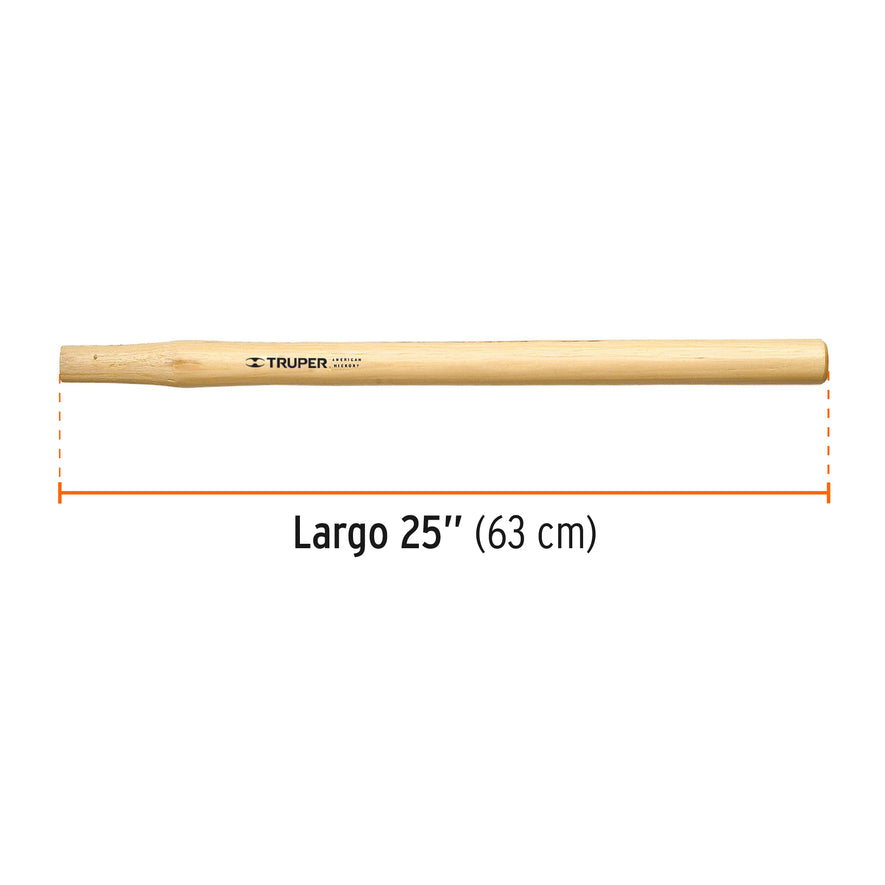 Mango para marros de 6 y 8 lb, corto 25', Truper Caja con 6, 15954
