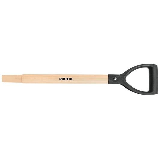 Mango para palas puño 'Y' plástico PCD-X, de 24', Pretul Caja con 6, 20548