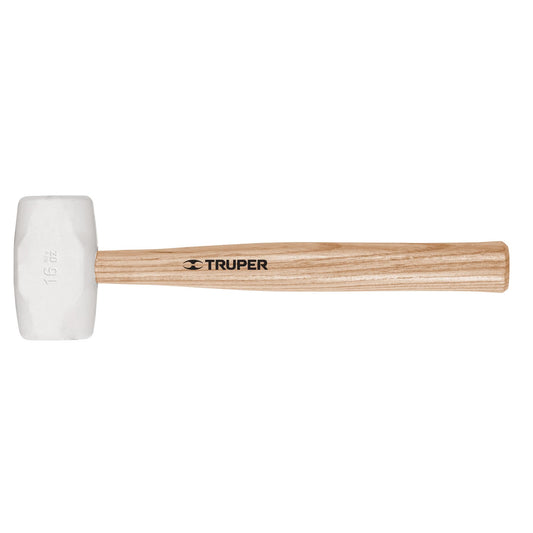 Mazo de hule 16 oz, Truper Caja con 4, 16931
