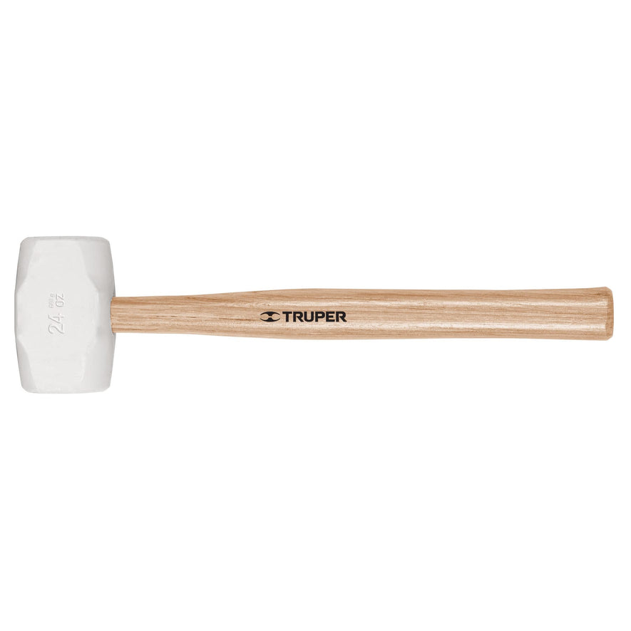 Mazo de hule 24 oz, Truper Caja con 4, 16932
