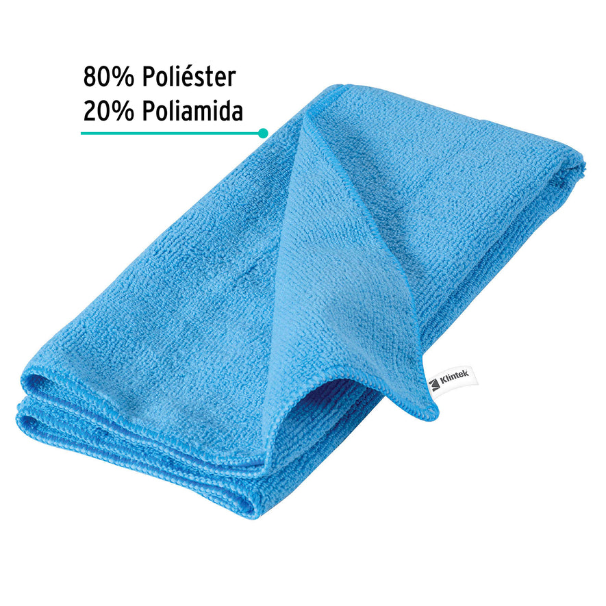 Toalla de microfibra de 40 X 60 cm, Klintek Caja con 6, 57028