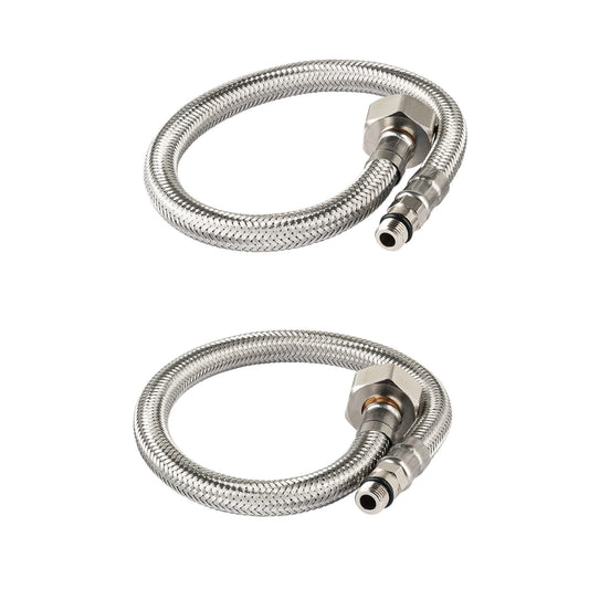 Juego de 2 mangueras para mezcladoras tipo monomando, Basic Caja con 4, 49436