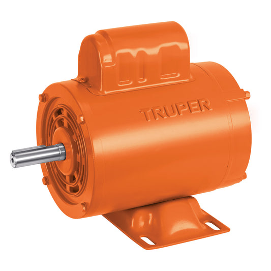 Motor eléctrico monofásico de 1/4 HP, alta velocidad, Truper, 102308