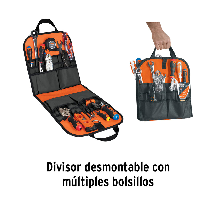 Mochila portaherramientas de 13', Truper, 101375