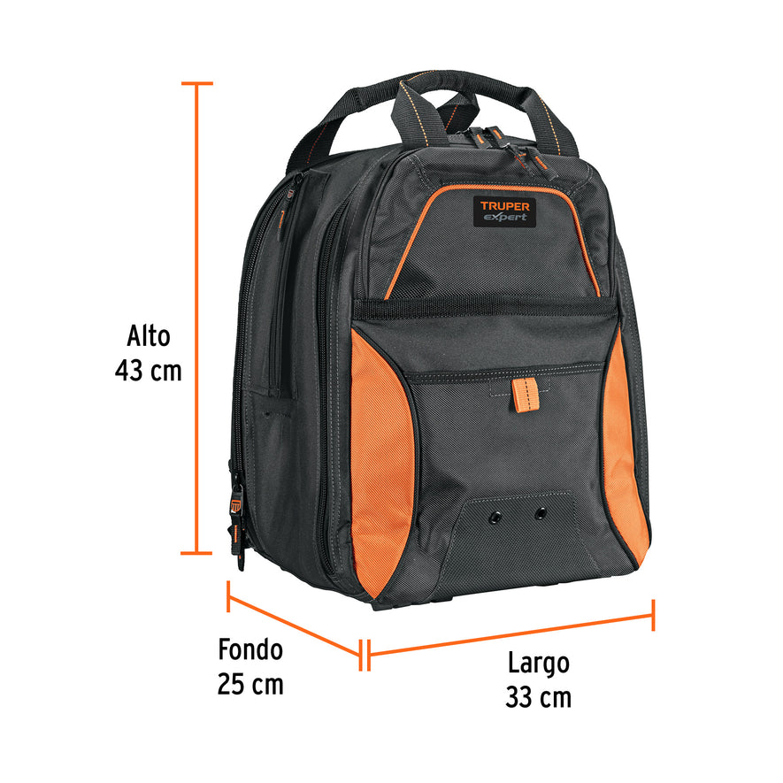 Mochila Portaherramientas, Truper Expert, 101281