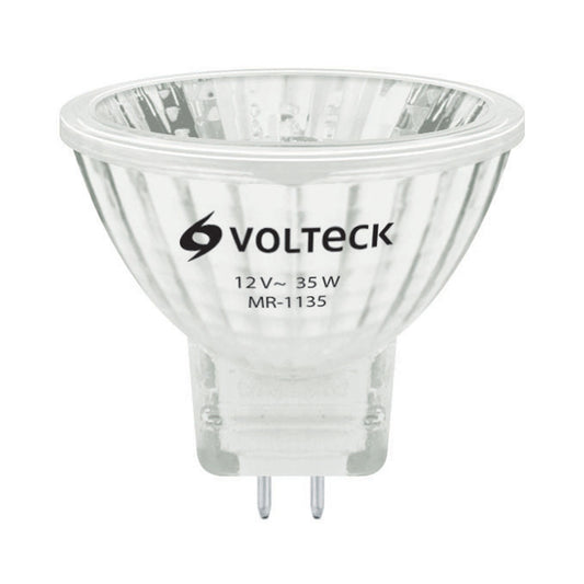 Lámpara de halógeno 35 W tipo MR11 en caja, Volteck Caja con 6, 47252