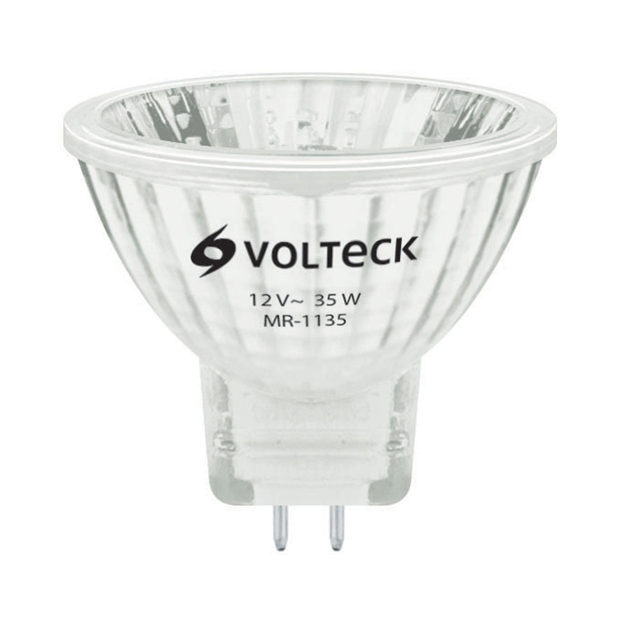 Lámpara de halógeno 35 W tipo MR11 en caja, Volteck Caja con 6, 47252