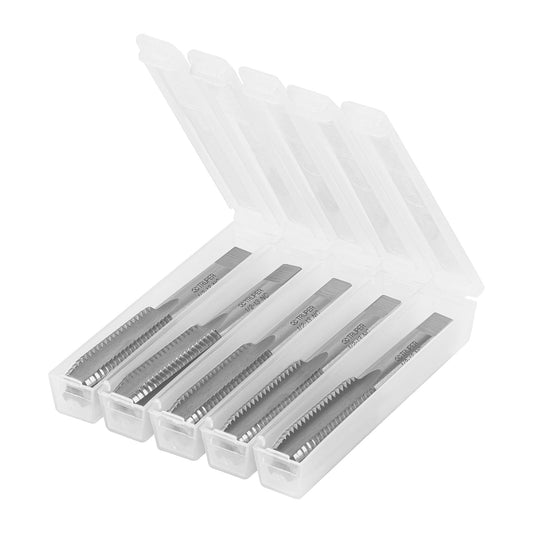 Machuelo semicónico 1/2' x 13 cuerda gruesa, Truper Caja con 5, 11413