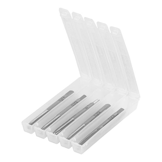 Machuelo semicónico 1/4' x 20 cuerda gruesa, Truper Caja con 5, 11405