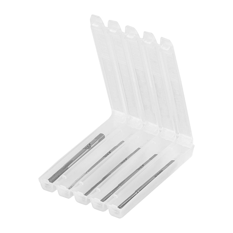 Machuelo semicónico 1/8' x 44 cuerda fina, Truper Caja con 5, 11416