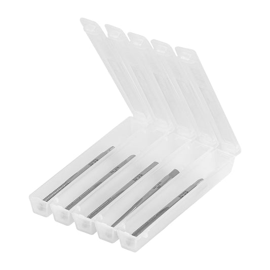 Machuelo semicónico 3/16' x 24 cuerda gruesa, Truper Caja con 5, 11403