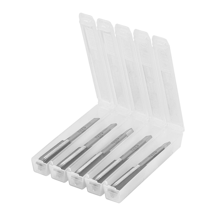 Machuelo semicónico 7/16' x 20 cuerda fina, Truper Caja con 5, 11412