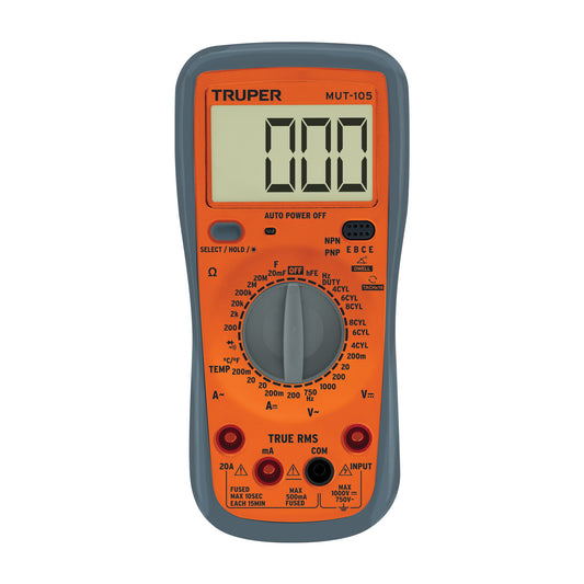 Multímetro digital para mant automotriz con RMS verdadero, 10403