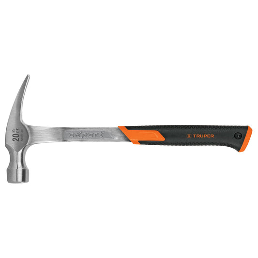 Martillo forjado 20 oz uña recta, mango con neopreno, Expert Caja con 4, 16821
