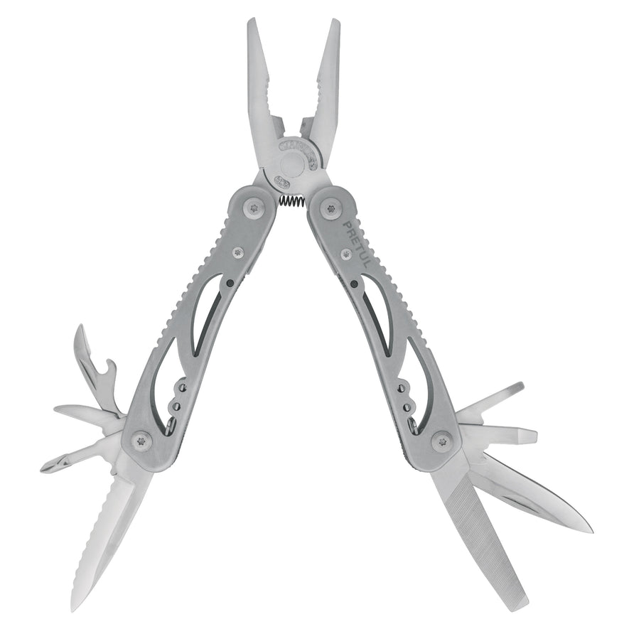 Multiherramienta con 13 funciones,PRETUL Caja con 4, 24105