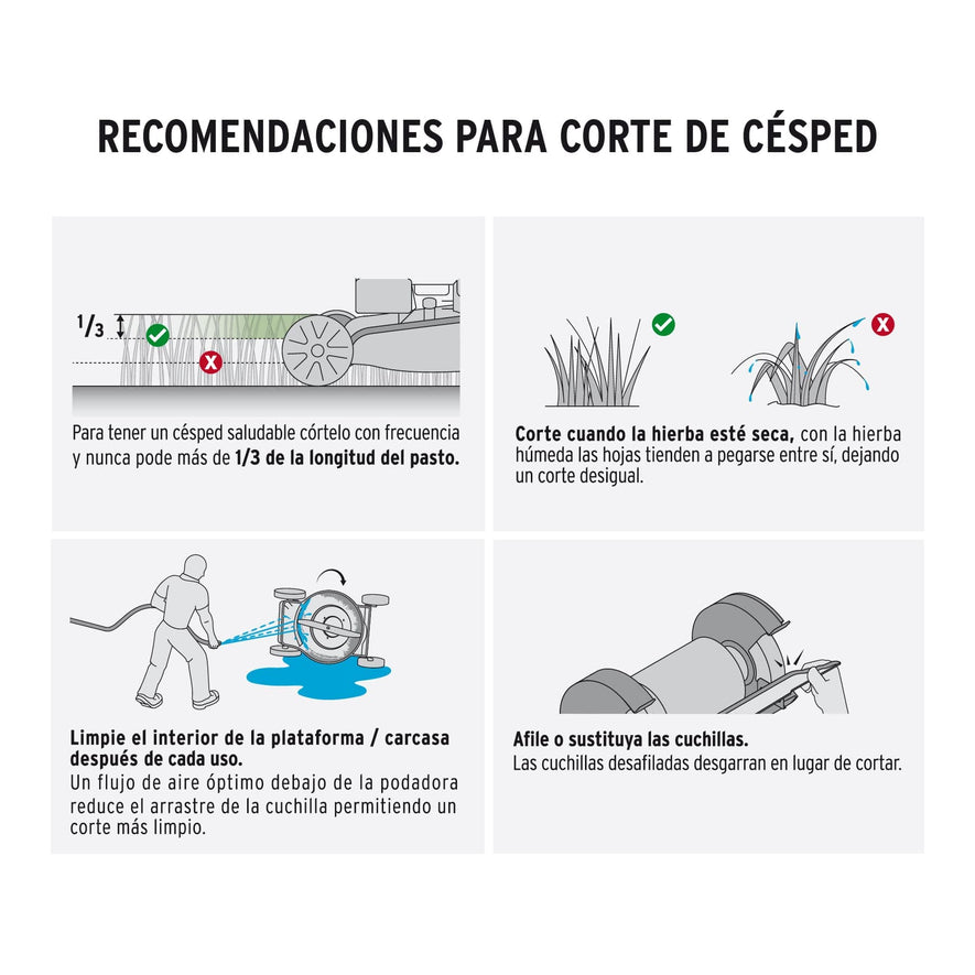 Podadora con motor a gasolina de 3 HP, 16' de corte, Pretul, 20589