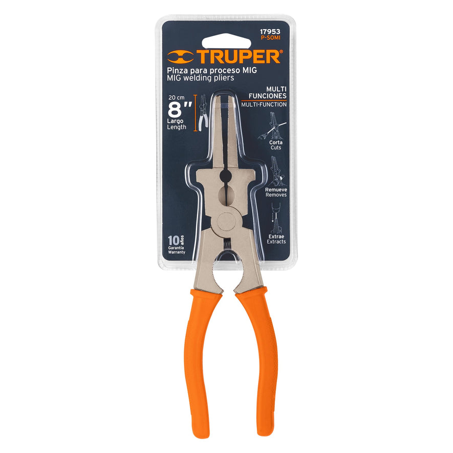 Pinza para proceso MIG, Truper Caja con 3, 17953