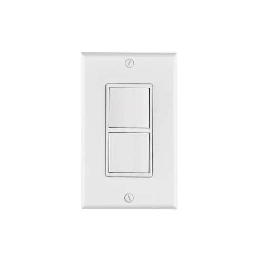 Placa armada interruptor sencillo y de 3 vías Classic Caja con 3, 40019